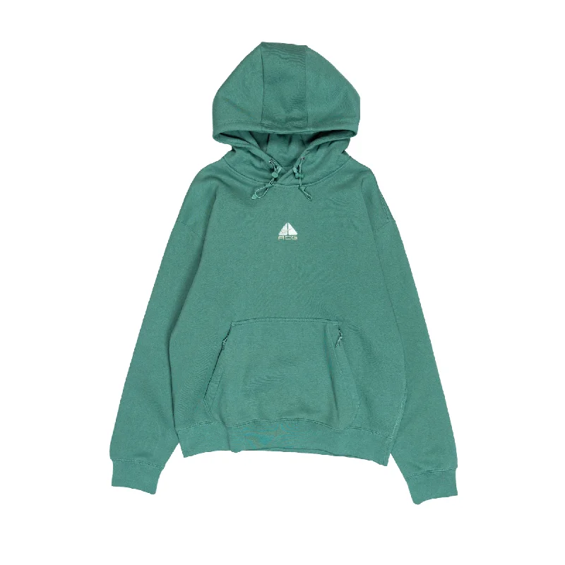 W ACG Therma-FIT Fleece Hoodie 'Teal' Hoodie with Emblem Brand Identity