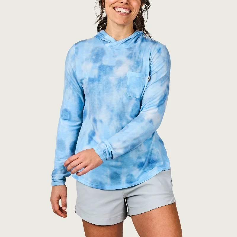 Women's Buxton Tech Hoodie Hooded Sweatshirt Casual Wear Street Style