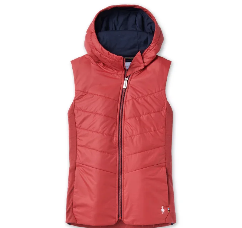 Women's Smartwool SmartLoft 60 Hoodie Vest - SW014072-G65 Hoodie with V-Neck Classic Versatile Women's Smartwool SmartLoft 60 Hoodie Vest - SW014072-G65 Hoodie with V-Neck Classic Versatile