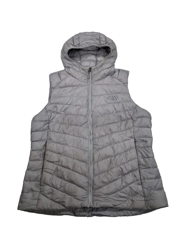 Women's Tonnerro Hooded Down Vest Hoodie with Ribbed Hem Stretchable Secure