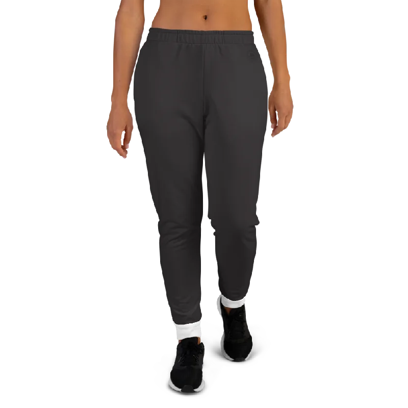 Women's Track Pants - Black Out Classic Bootcut Trousers
