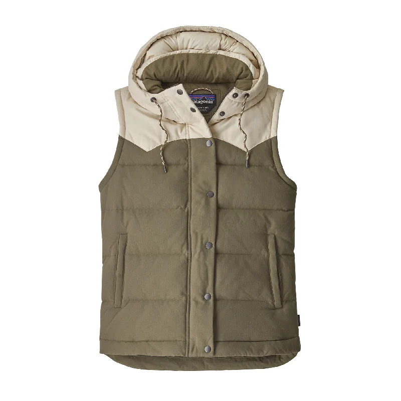 W's Bivy Hooded Vest Hoodie with Zipper Versatile Modern