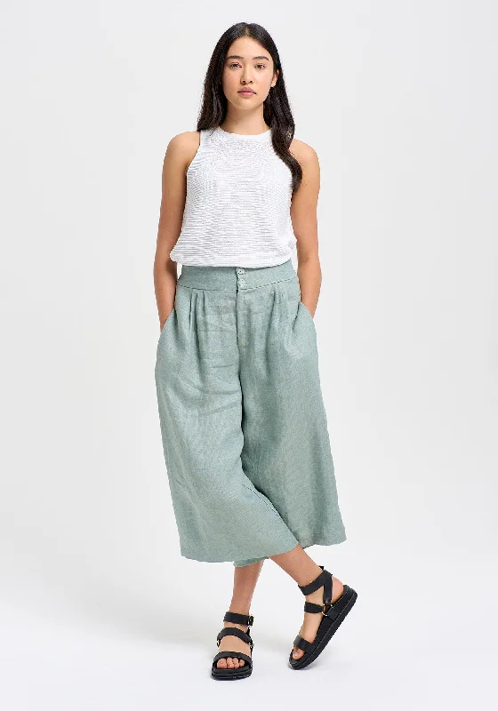 Youko Crop Pant Casual Drawstring Pants