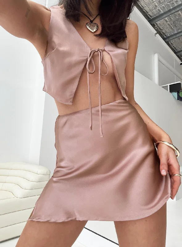 Balford Mini Skirt Pink athletic skirt fit