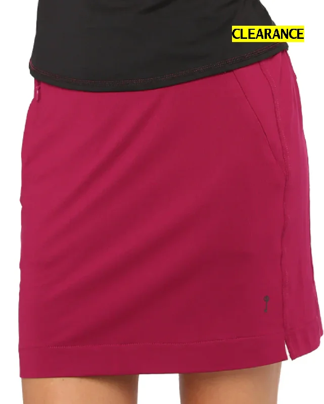 Belyn Key Mama Mia Skort 17" ruffled skirt detail