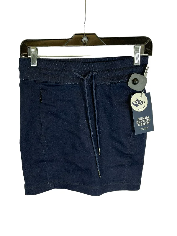 Blue Denim Skort Liverpool, Size Xs silk skirt elegant