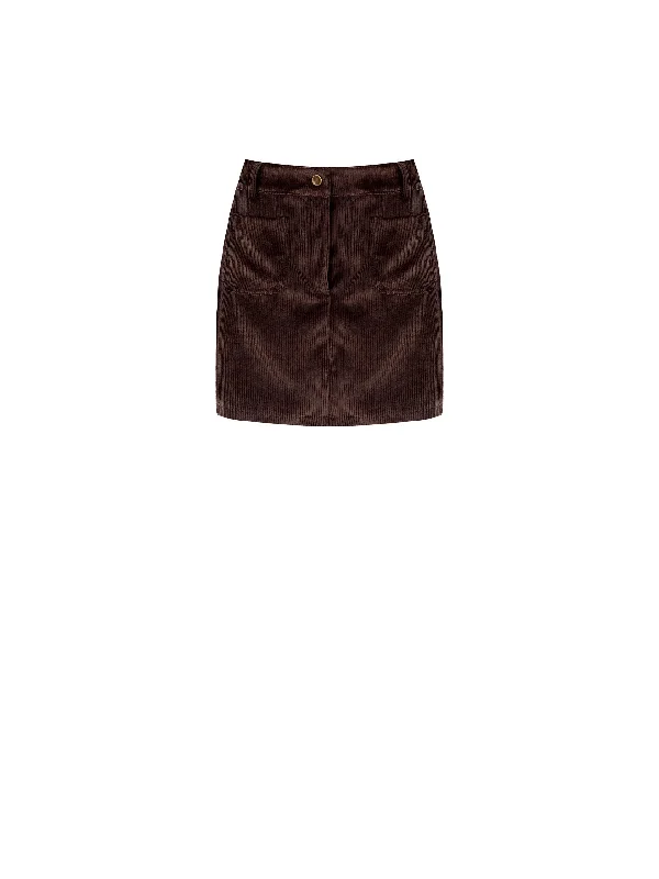 Corduroy Skirt modal blend skirt