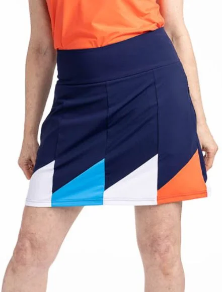 Kinona Kekaha Helping Wind Skort Standard Length pleated skirt texture