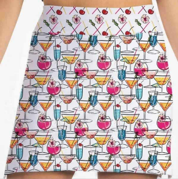 Skort Obsession Happy Hour Skort 17" wrap skirt elegant