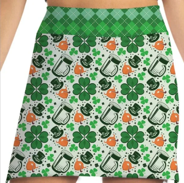 Skort Obsession Lucky Charms Skort 17" velvet skirt luxury
