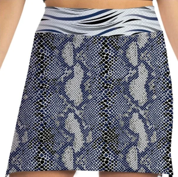Skort Obsession Sassy Snake Skort 17" chiffon skirt floaty