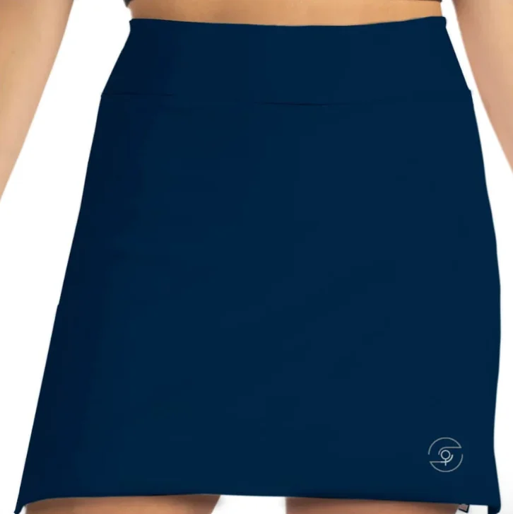 Skort Obsession Classic Navy Skort 17.5" lace skirt intricate
