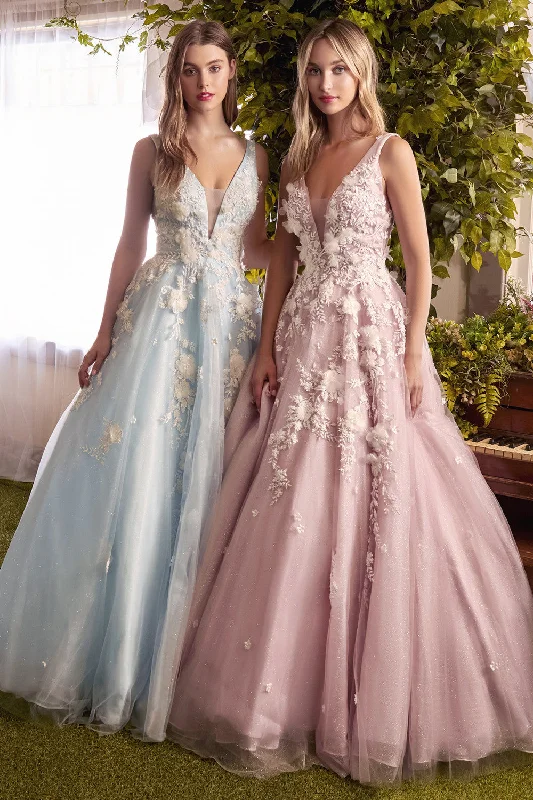 Andrea & Leo Couture A1028 Illusion V-neckline A-line Skirt Gardenia Ball Gown cashmere skirt rich Andrea & Leo Couture A1028 Illusion V-neckline A-line Skirt Gardenia Ball Gown cashmere skirt rich