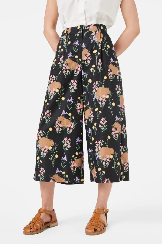 Wombat Skort leather skirt bold