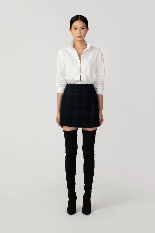 Wylma Mini Skirt chiffon skirt airy