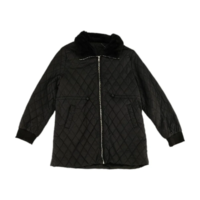 Black Solid Lightweight Jacket Hooded Jacket Caped Jacket Shawl Collar Jacket