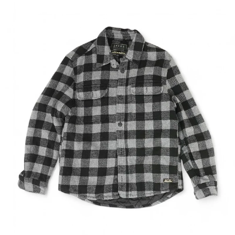 Gray Check Lightweight Jacket Denim Jacket Leather Jacket Suede Jacket