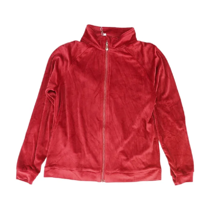 Red Solid Lightweight Jacket Mesh Jacket Canvas Jacket Denim Jacket