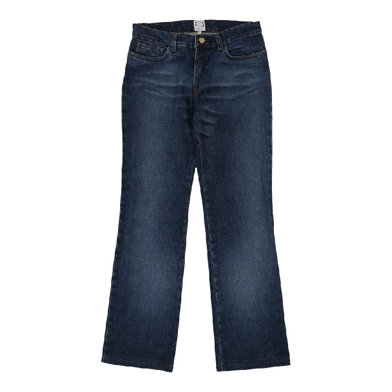 Cavalli Jeans - 30W UK 8 Blue Cotton Elegant Skinny Leg Jeans