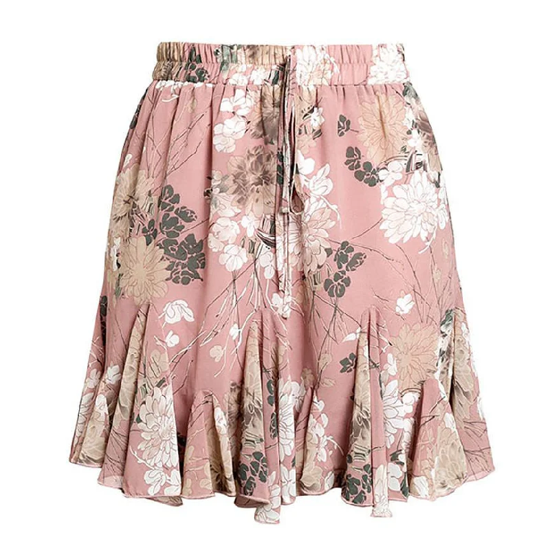 Flora Mini Skirt cashmere skirt fine