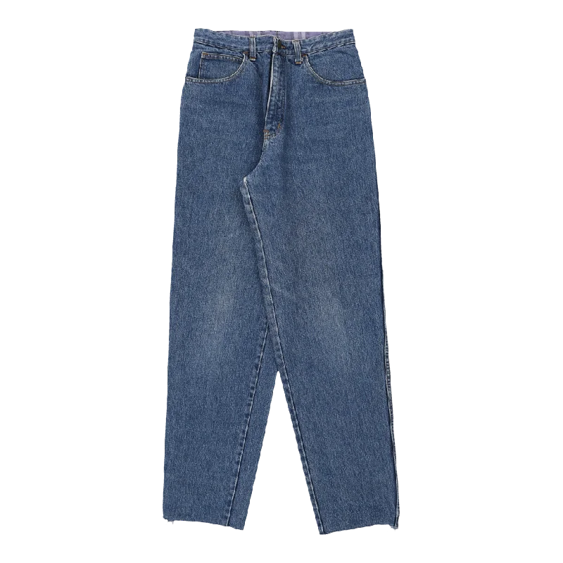 Insulated Giorgio Armani Jeans - 28W UK 8 Blue Cotton Fashionable White Denim Jeans