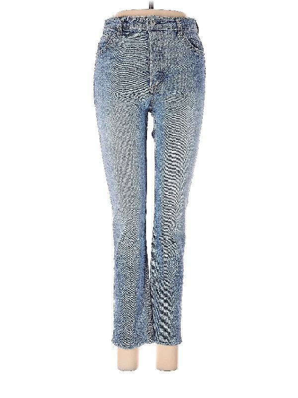 Jeans Fashionable Raw Hem Bootcut Jeans