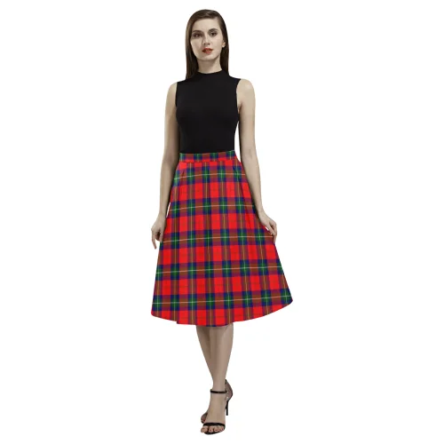 Ruthven Modern Tartan Aoede Crepe Skirt corduroy skirt durable