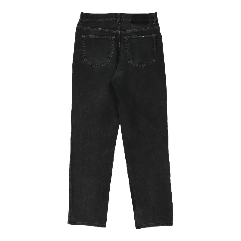 Trussardi Jeans - 30W UK 10 Black Cotton Stylish Tapered Fit Jeans